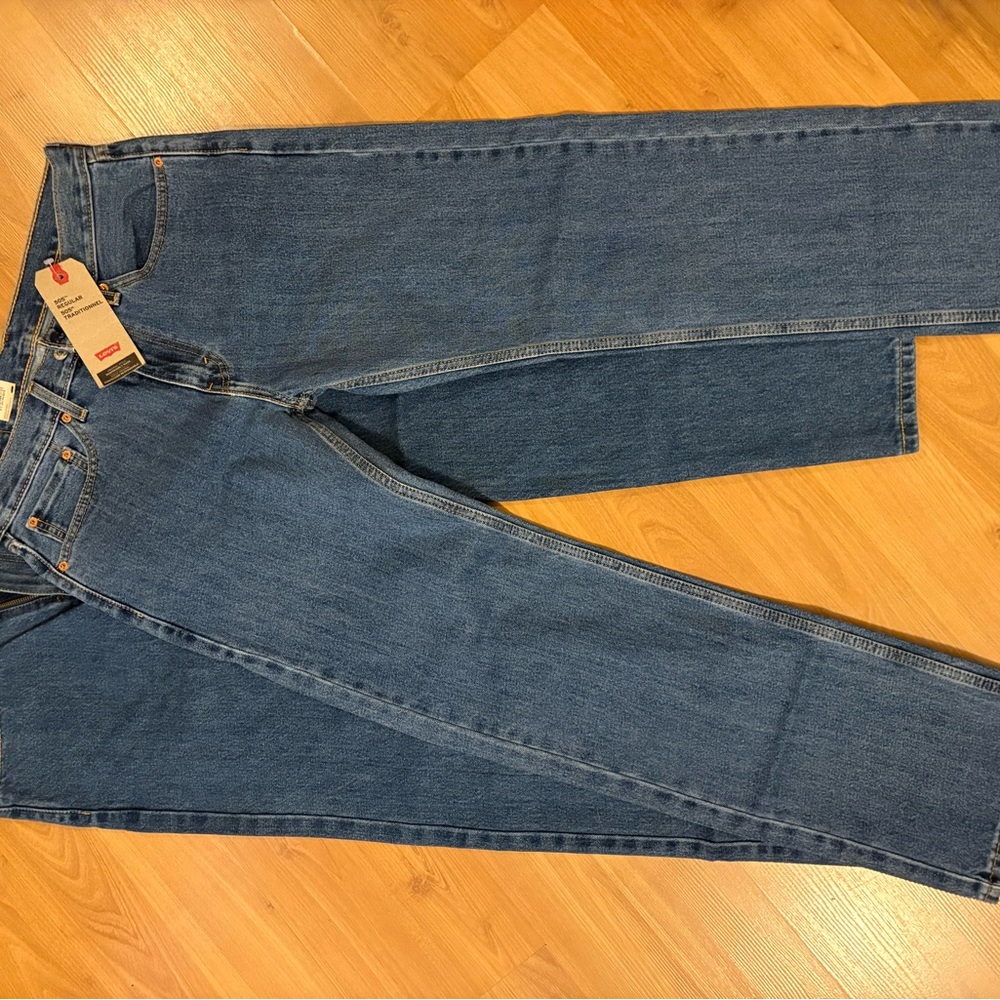 Levi's Blue Straight Jeans Classic Denim